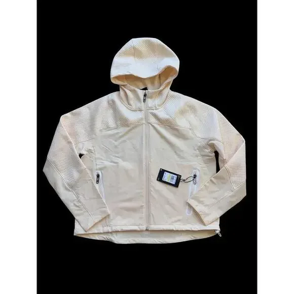 Under Armour Full-Zip Hoodie Swacket Women's Size M Peach Storm $140NWT - Picture 1 of 6